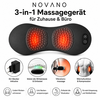 Novano Rückenmassagegerät mit Wärme