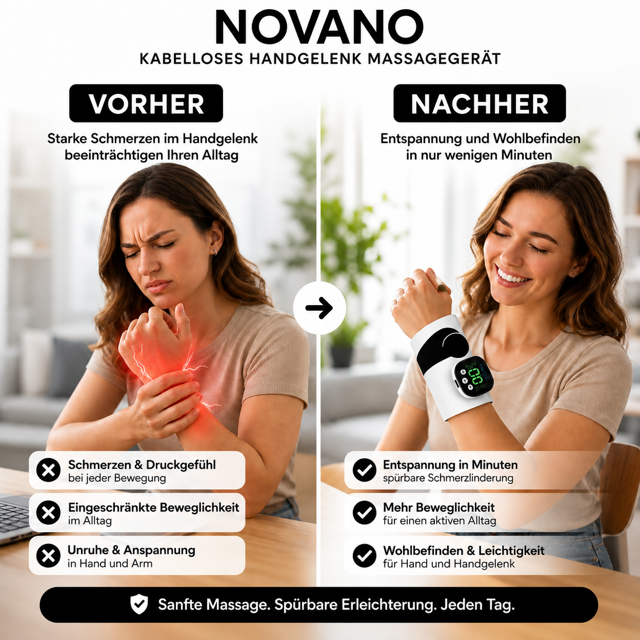 Novano Handgelenk-Massagegerät
