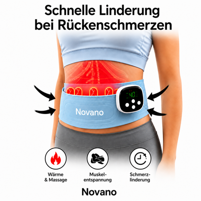 Novano Massagegürtel mit Wärme
