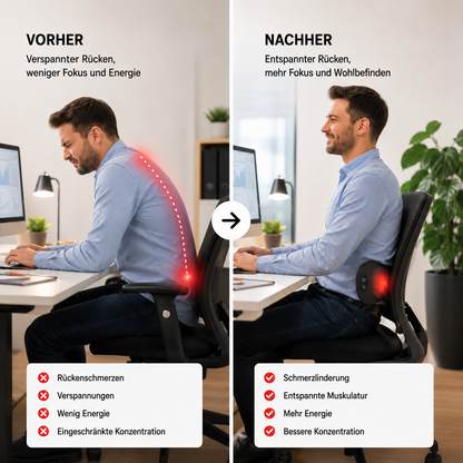 Novano Rückenmassagegerät mit Wärme